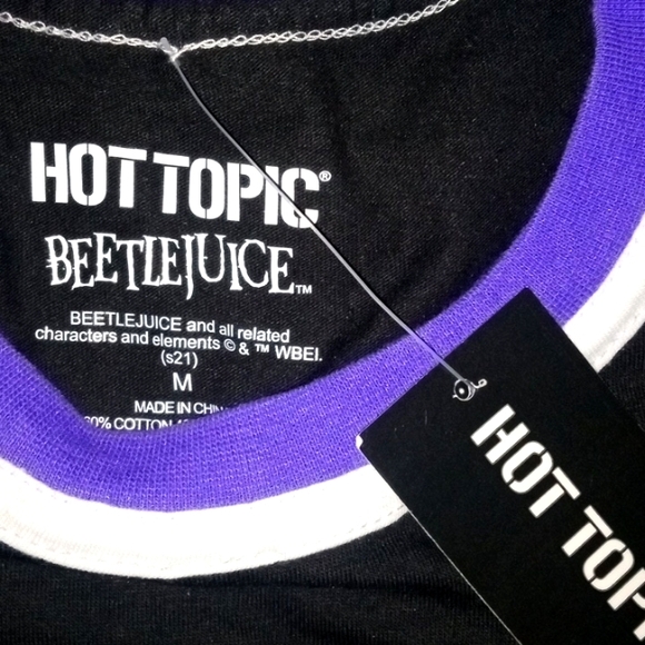 NWT Beetlejuice tank top size women's medium - Picture 5 of 6